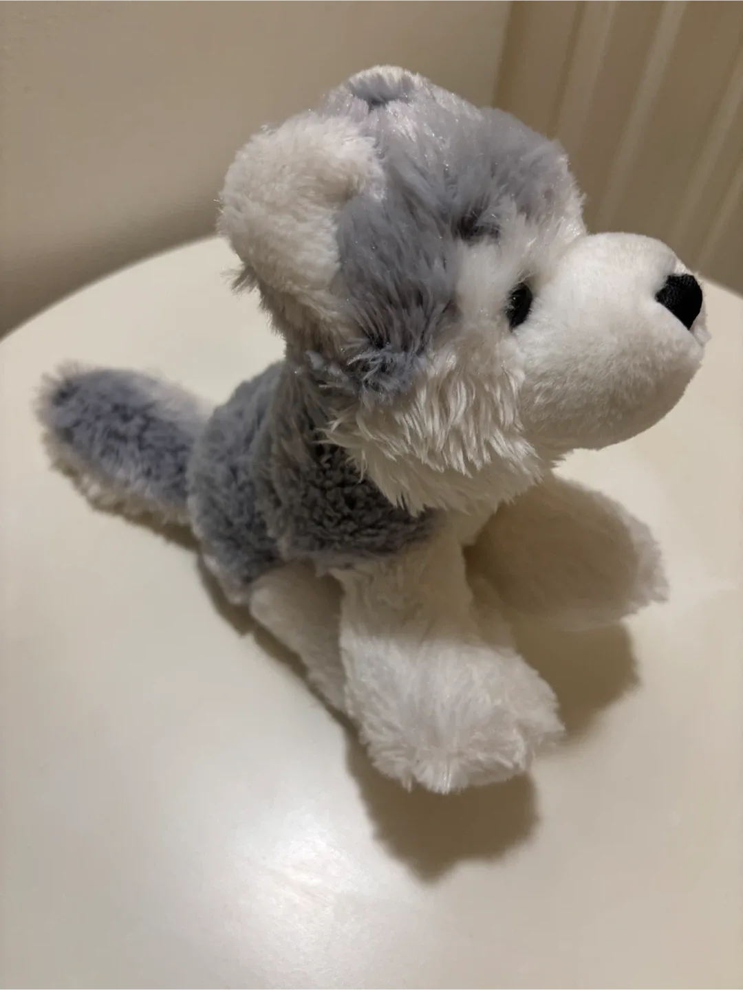 🐺 💙 GANZ Grey & White Plush Husky - 11” Long 🧸 image indicator(3)