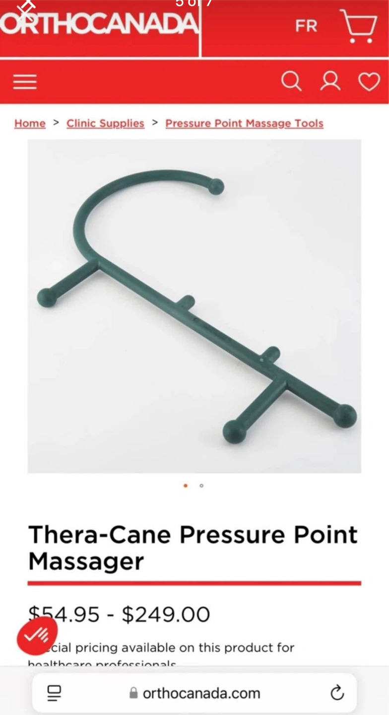 Thera Cane Pressure Point Massager - Brand New - photo 2