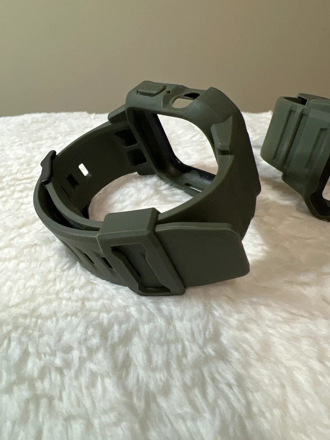 Silicone Green Apple Watch Band image indicator(3)