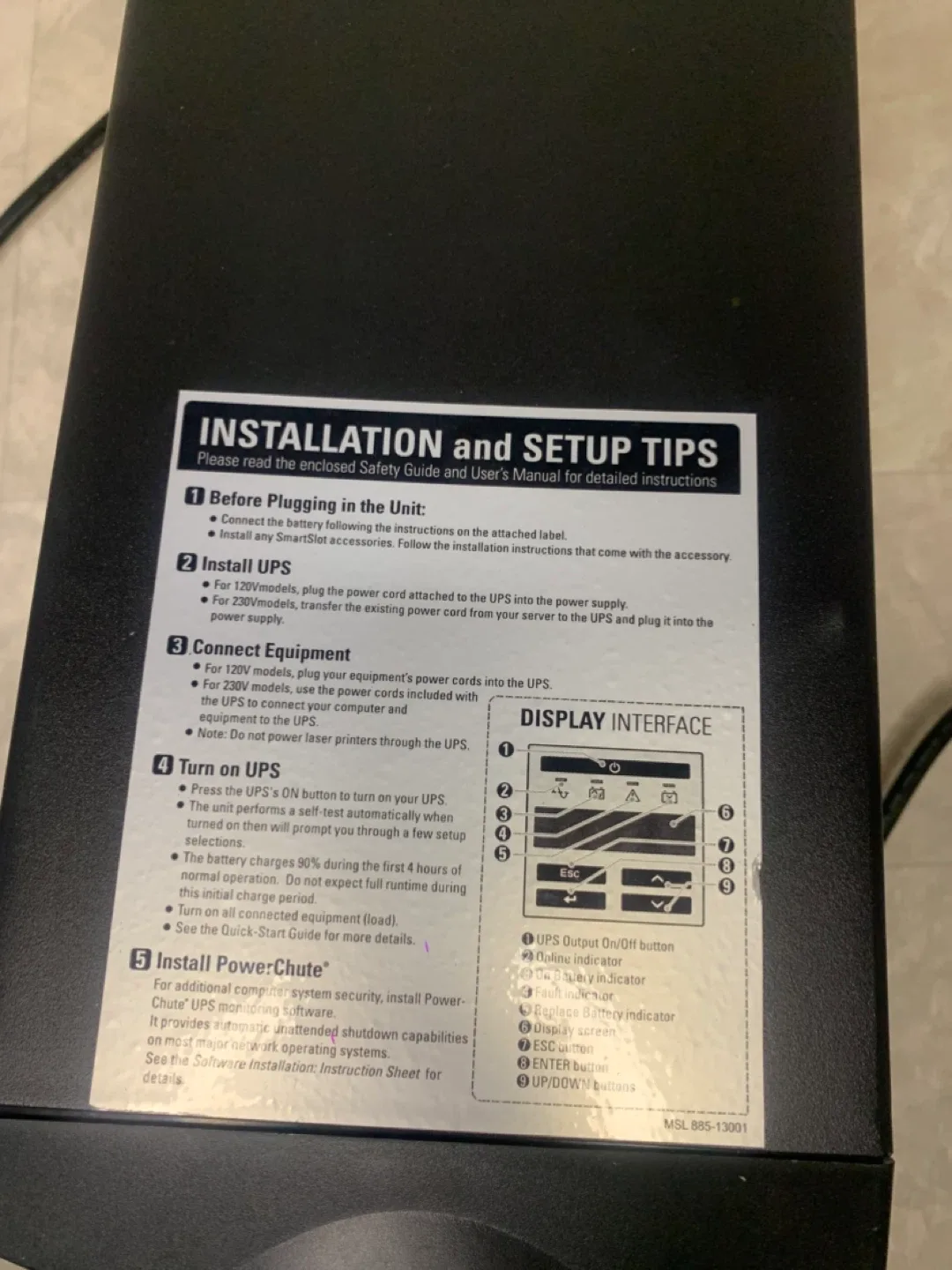 APC Smart-UPS 1500VA SMT1500 power supply - electronics image indicator(9)