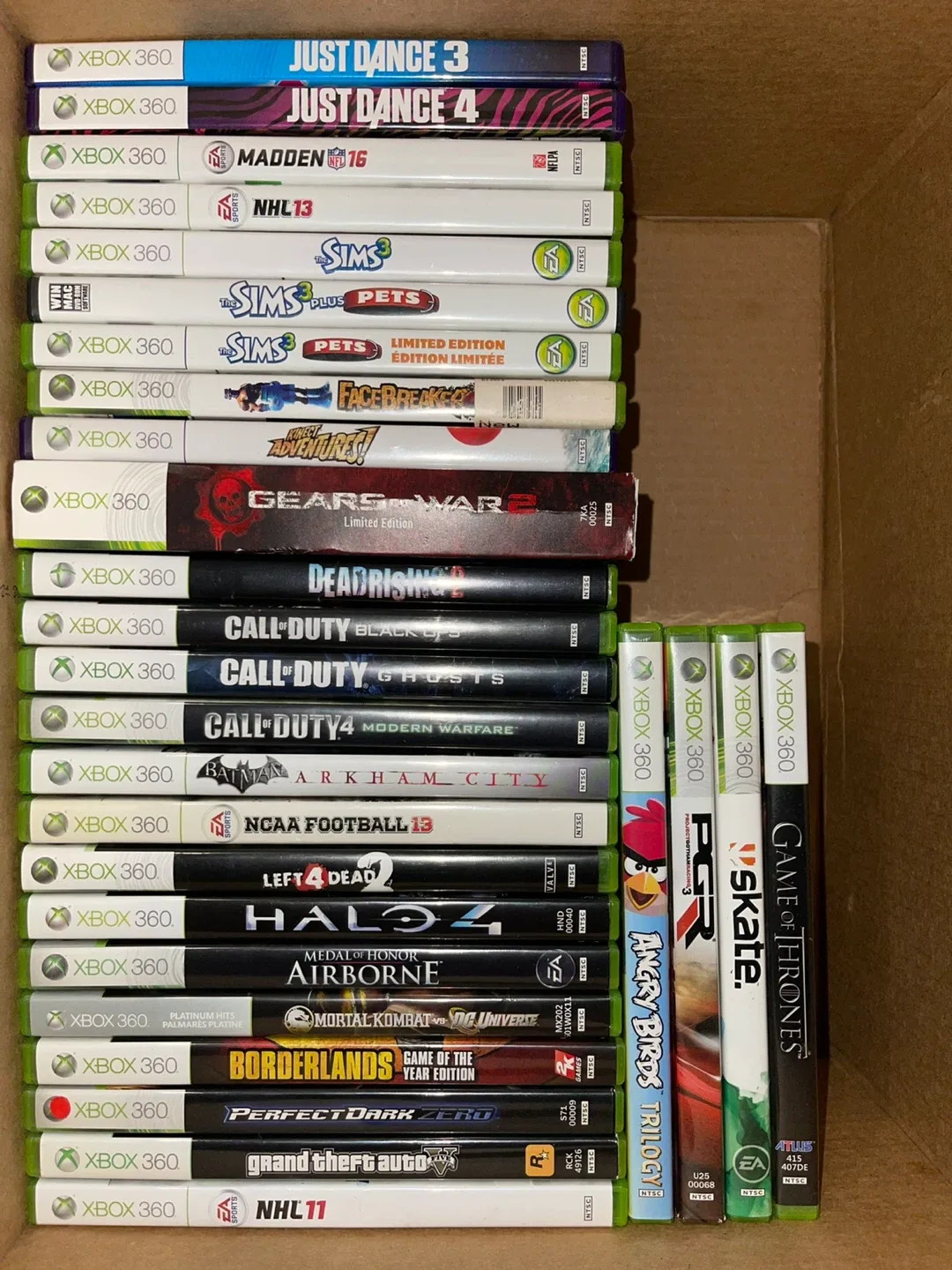 Xbox 360 Games Lot