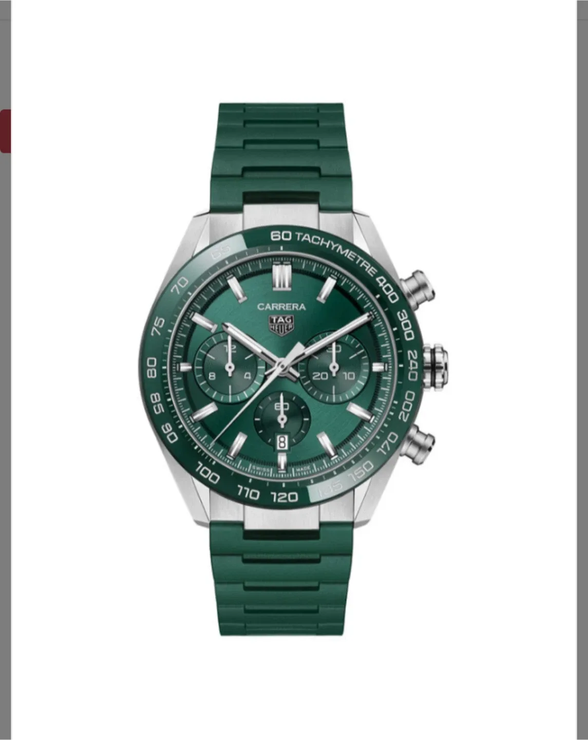 TAG Heuer Carrera Green Chrono 44mm
