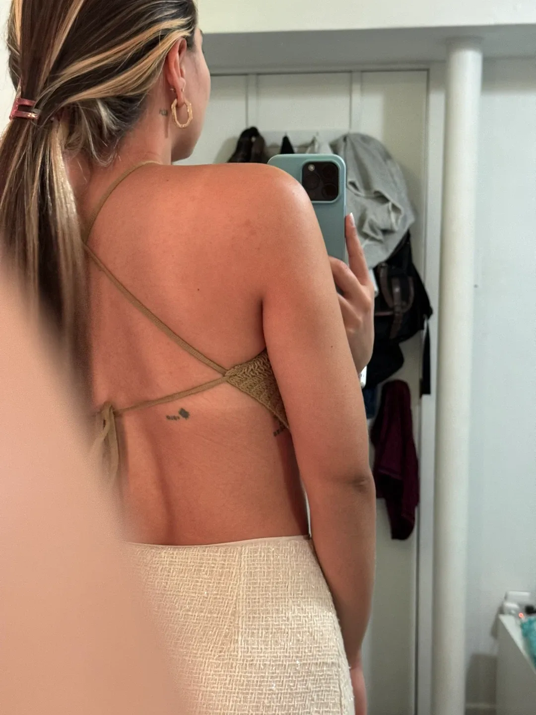 Breezaya Crochet Halter Top, Size S image indicator(3)