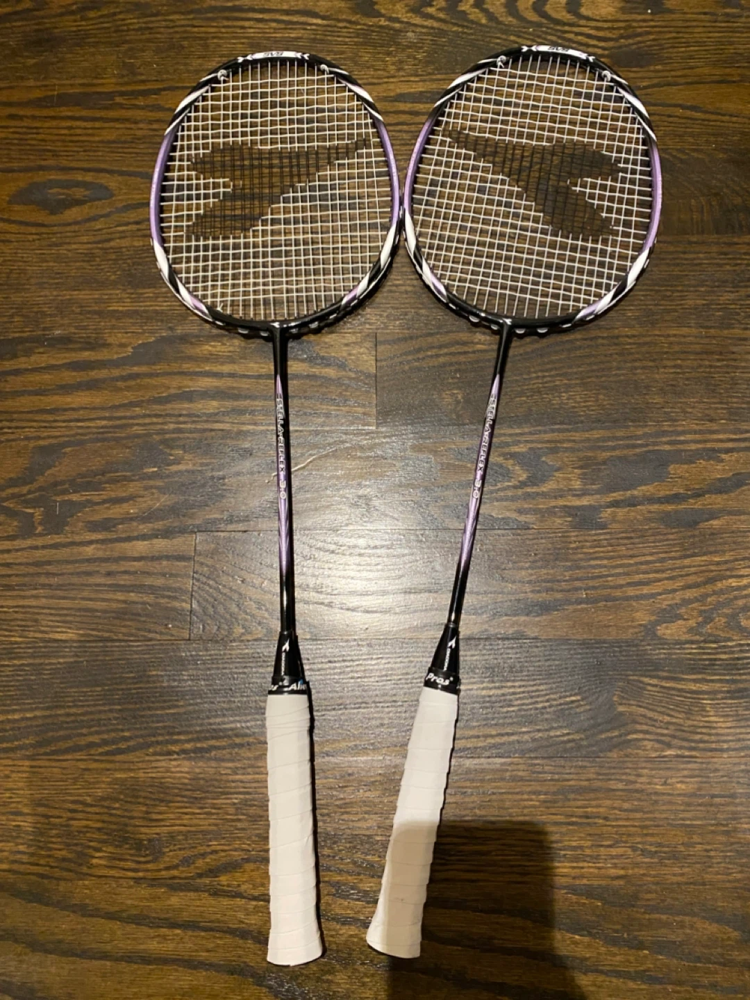 Set of Diadora Ultra Flex 30 Badminton Rackets