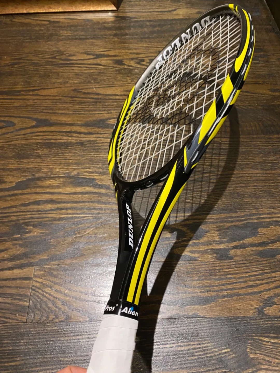 Dunlop Tennis Racquet - Black & Yellow image indicator(2)