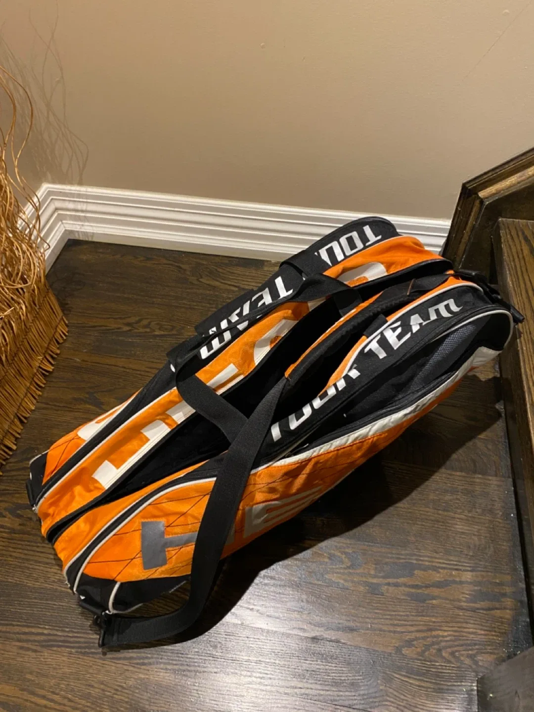 Head Tour Team Tennis Bag - Orange/Black