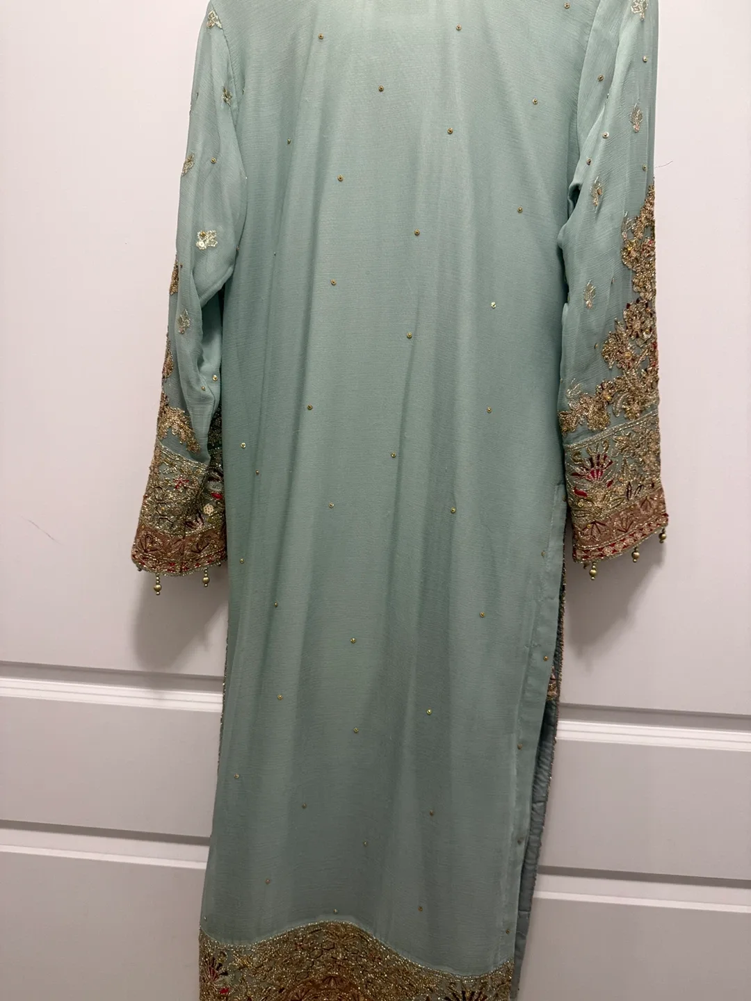 Embroidered Pakistani Salwar Kameez Suit image indicator(5)