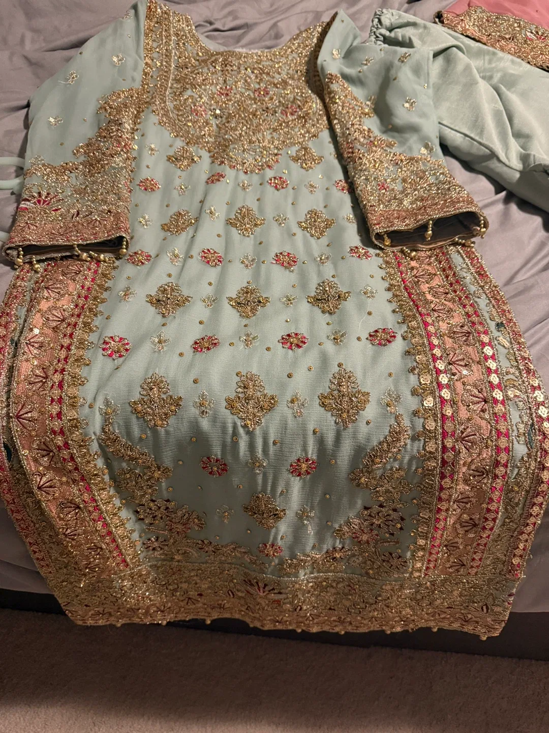 Embroidered Pakistani Salwar Kameez Suit