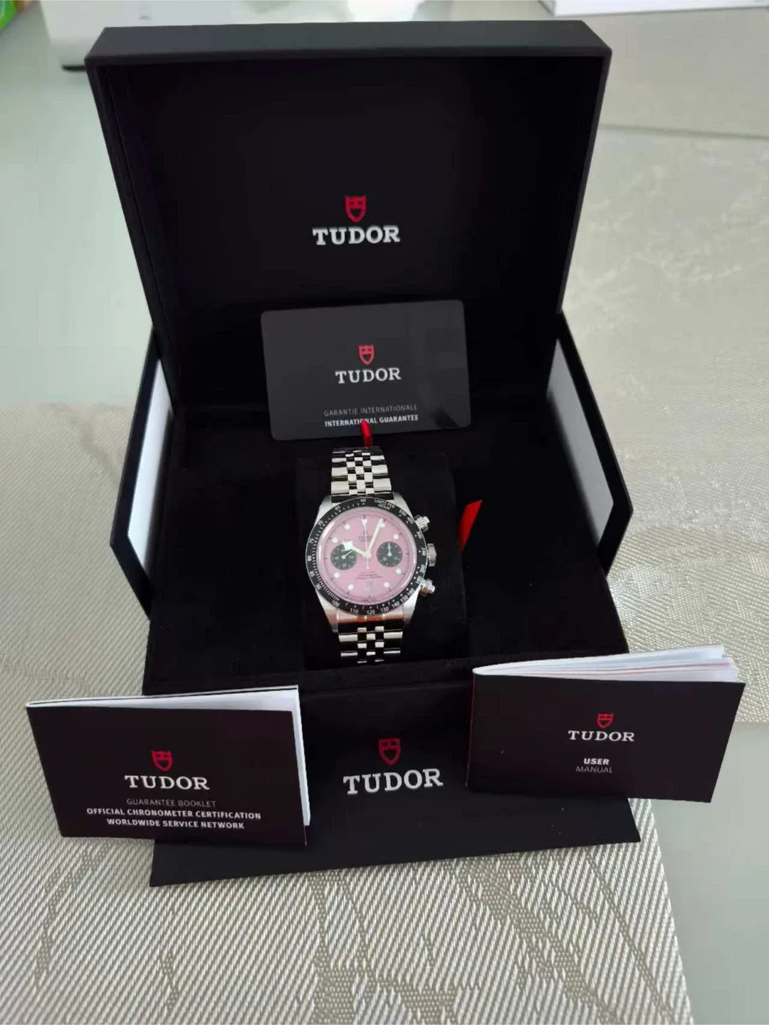 Tudor Black Bay Chrono Pink