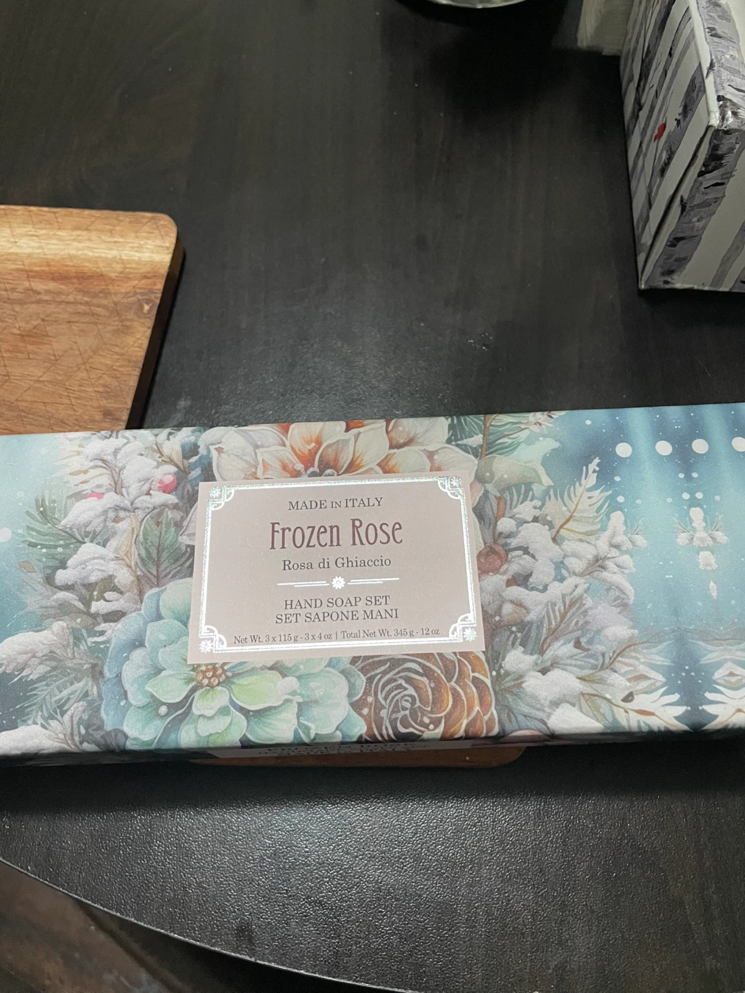 New Frozen Rose Soap Set - Rosa di Ghiaccio