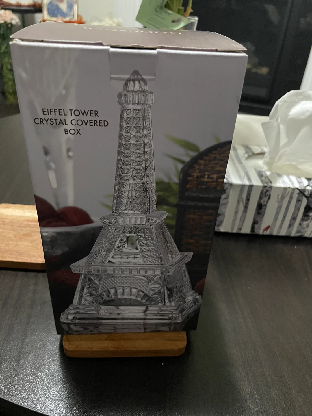 Godinger Eiffel Tower Crystal Covered Box - photo 2