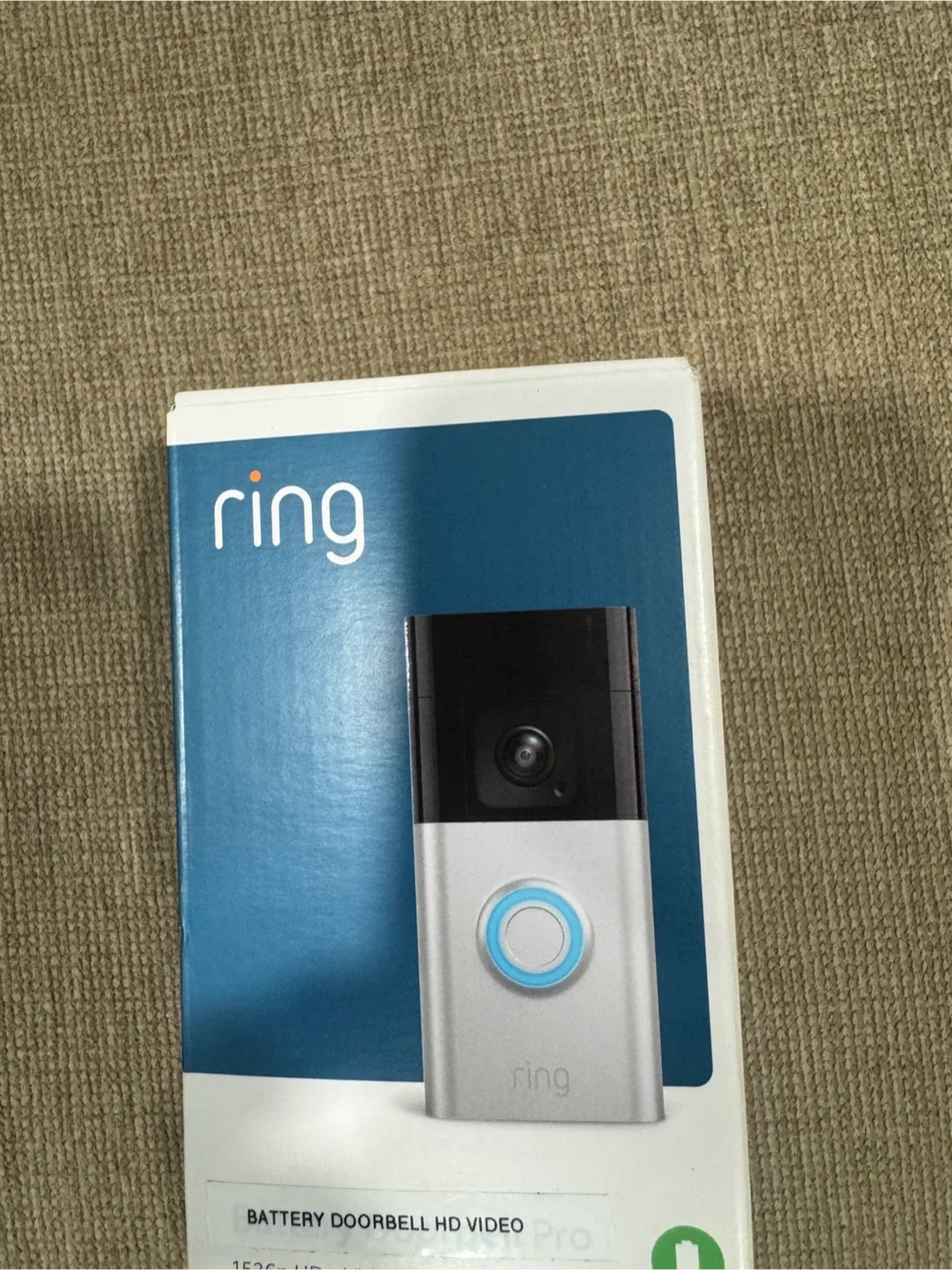 Ring Battery Doorbell HD Video