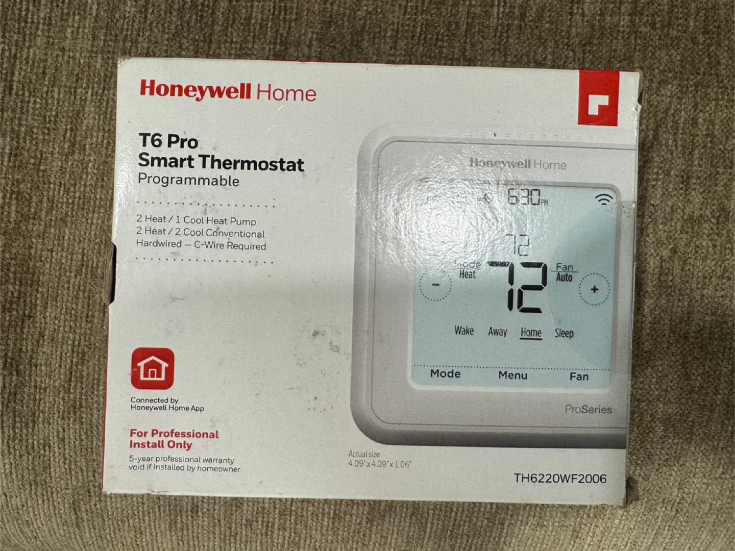 Honeywell Home T6 Pro Smart Thermostat