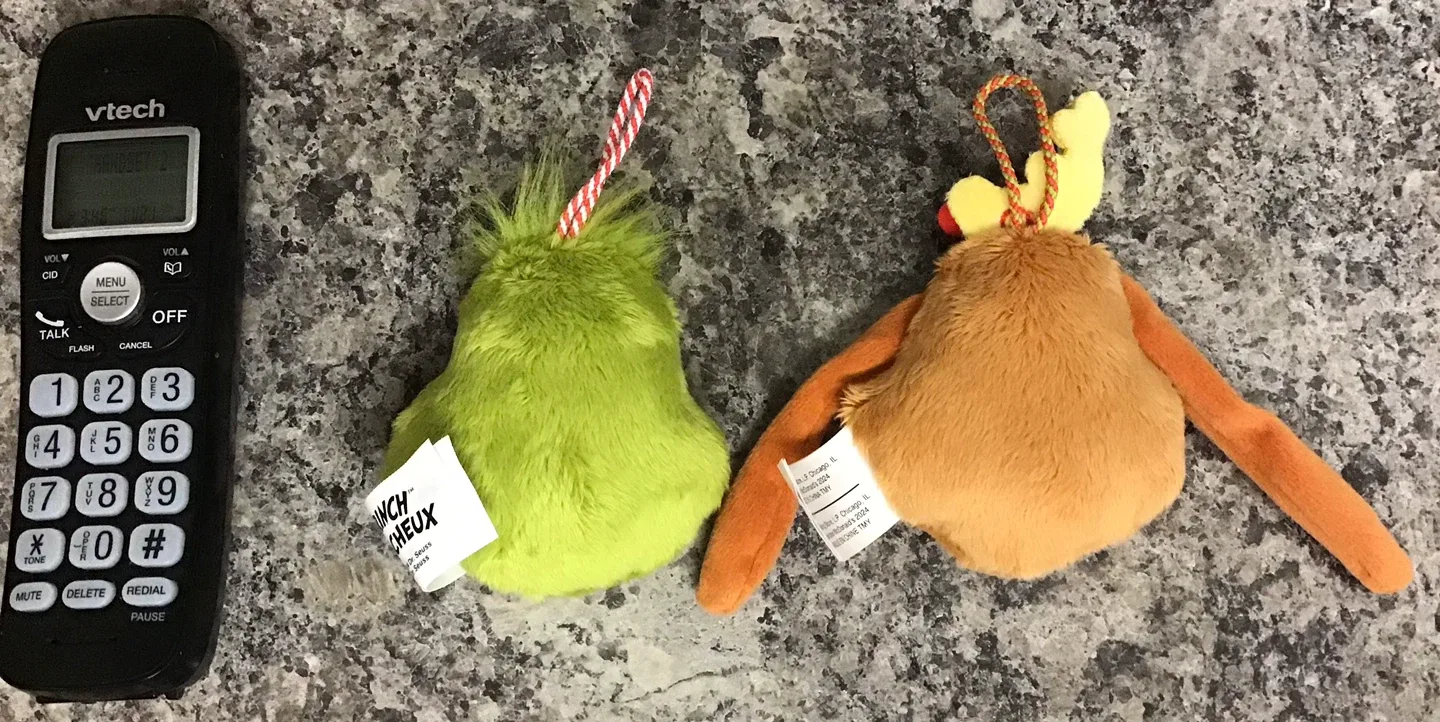 Grinch & Max Plush Ornaments image indicator(2)