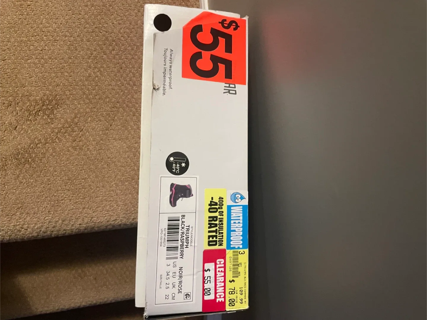 Cougar Triumph Winter Boots - Size 3 (US) image indicator(4)