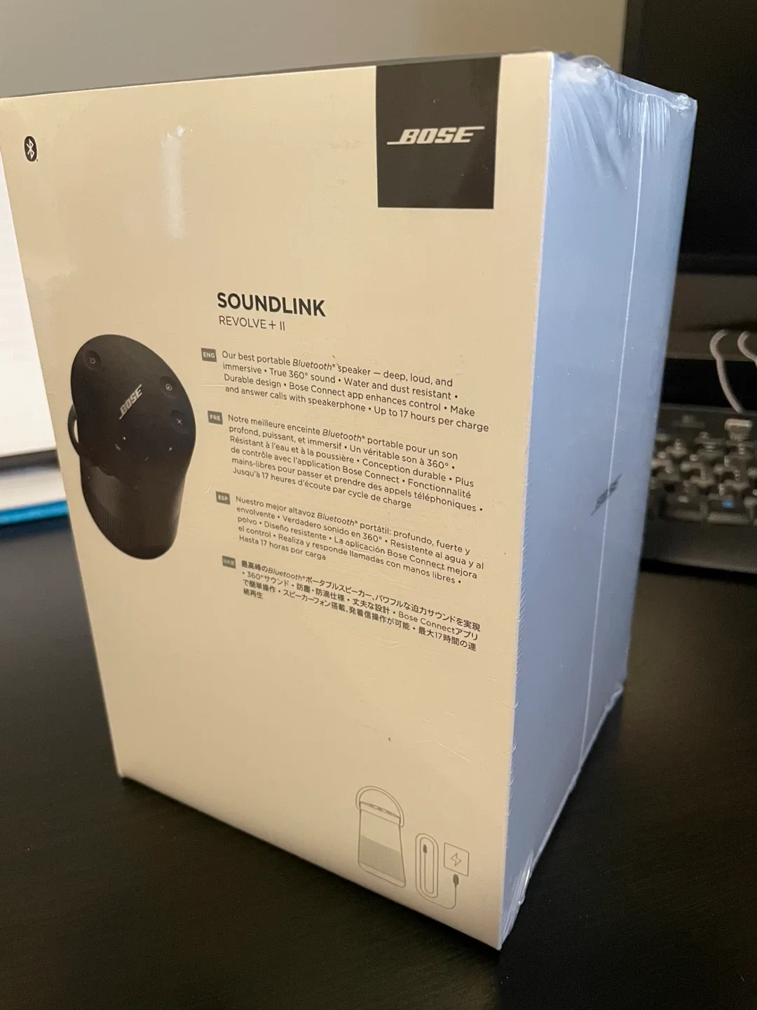 New Bose SoundLink Revolve+ II Bluetooth Speaker image indicator(2)