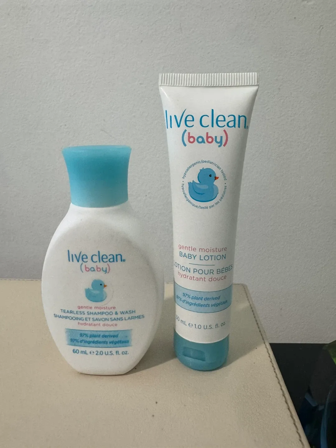 Live Clean Baby Shampoo & Lotion Set