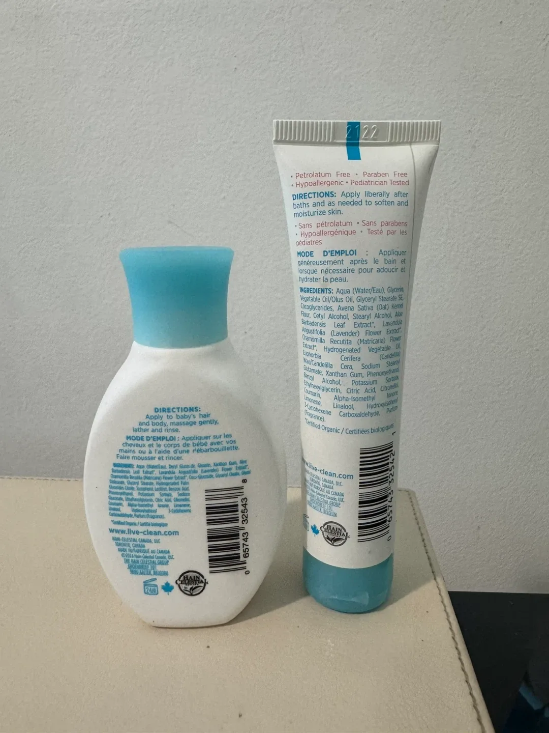 Live Clean Baby Shampoo & Lotion Set image indicator(2)