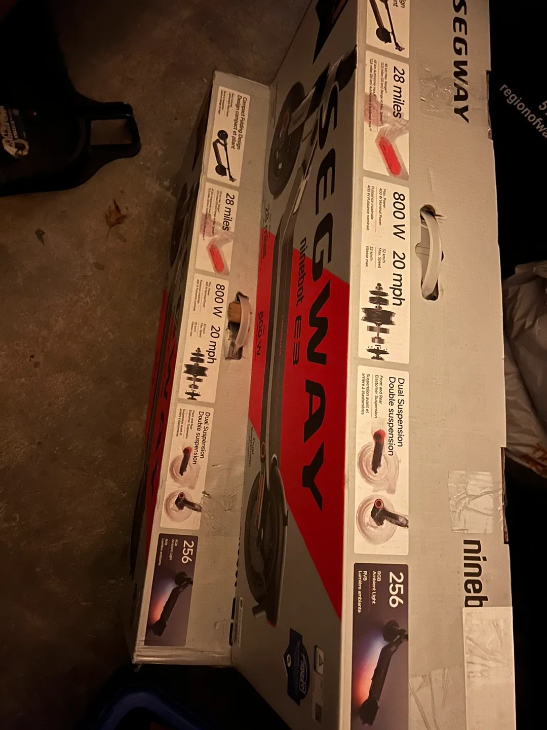 (3) New Segway Ninebot E2 Electric Scooter