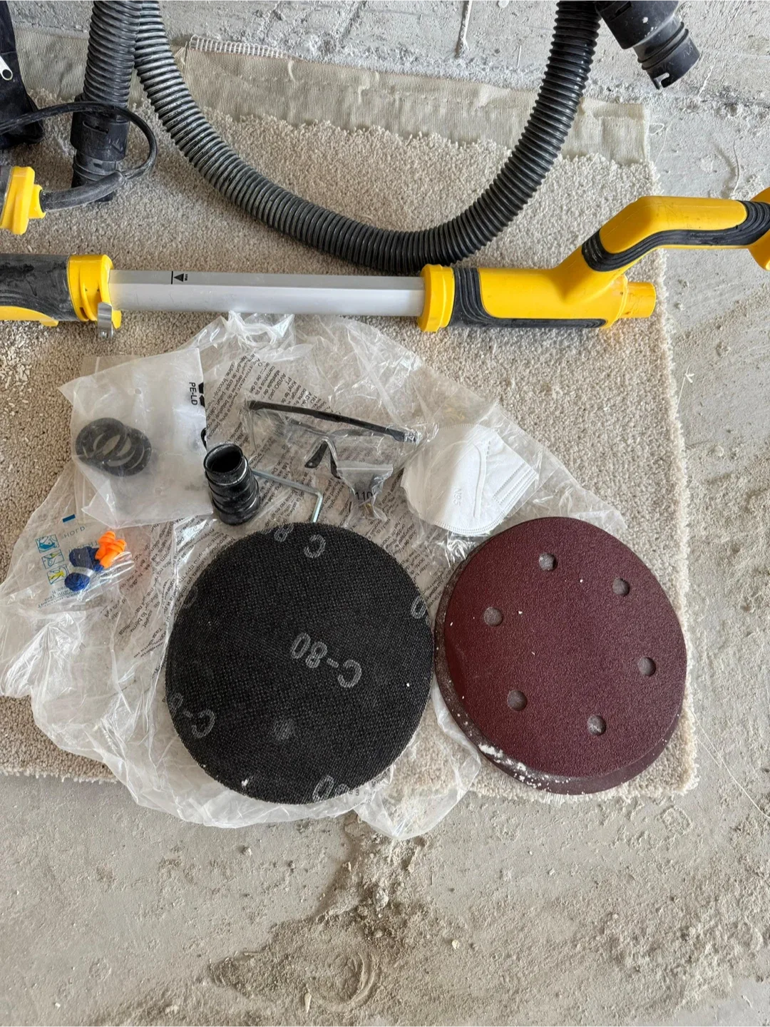 Drywall Sander LS7B-225FV2 Goenners image indicator(5)