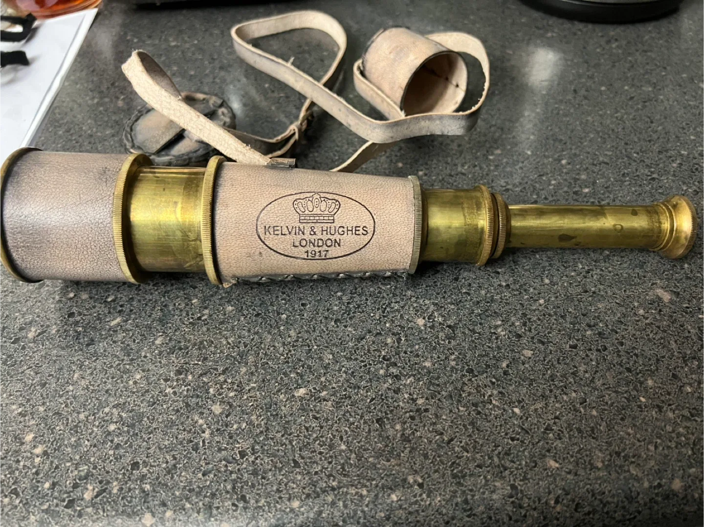 Kelvin & Hughes London 1917 Telescope