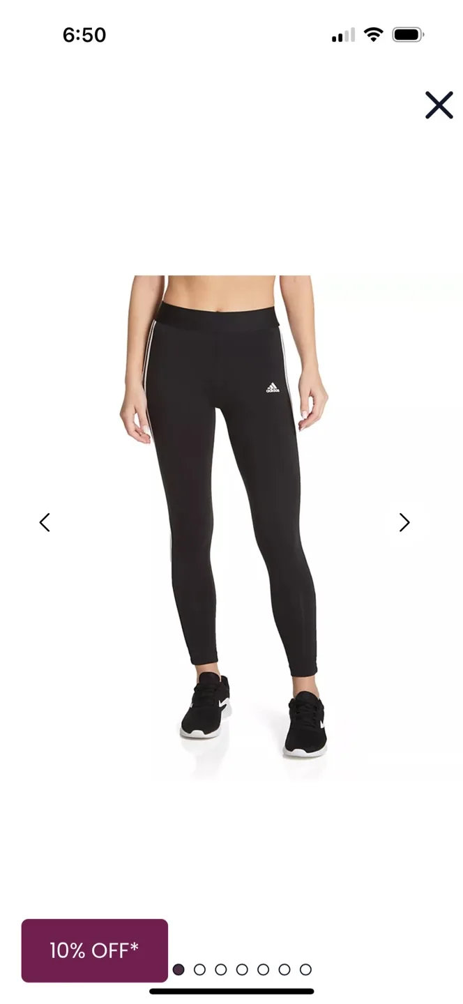Adidas Essentials 3 Stripes Leggings  2XL image indicator(2)