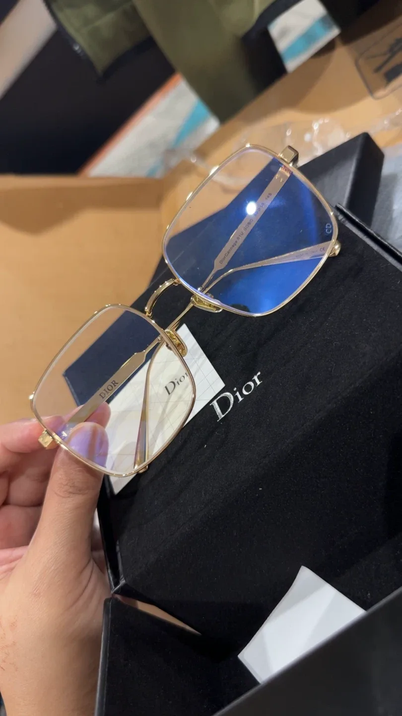 Dior DiorCannage SIU 5080 Gold Glasses