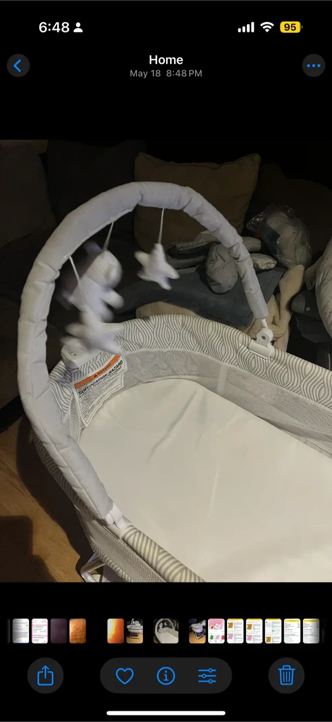 Bassinet for baby image indicator(2)