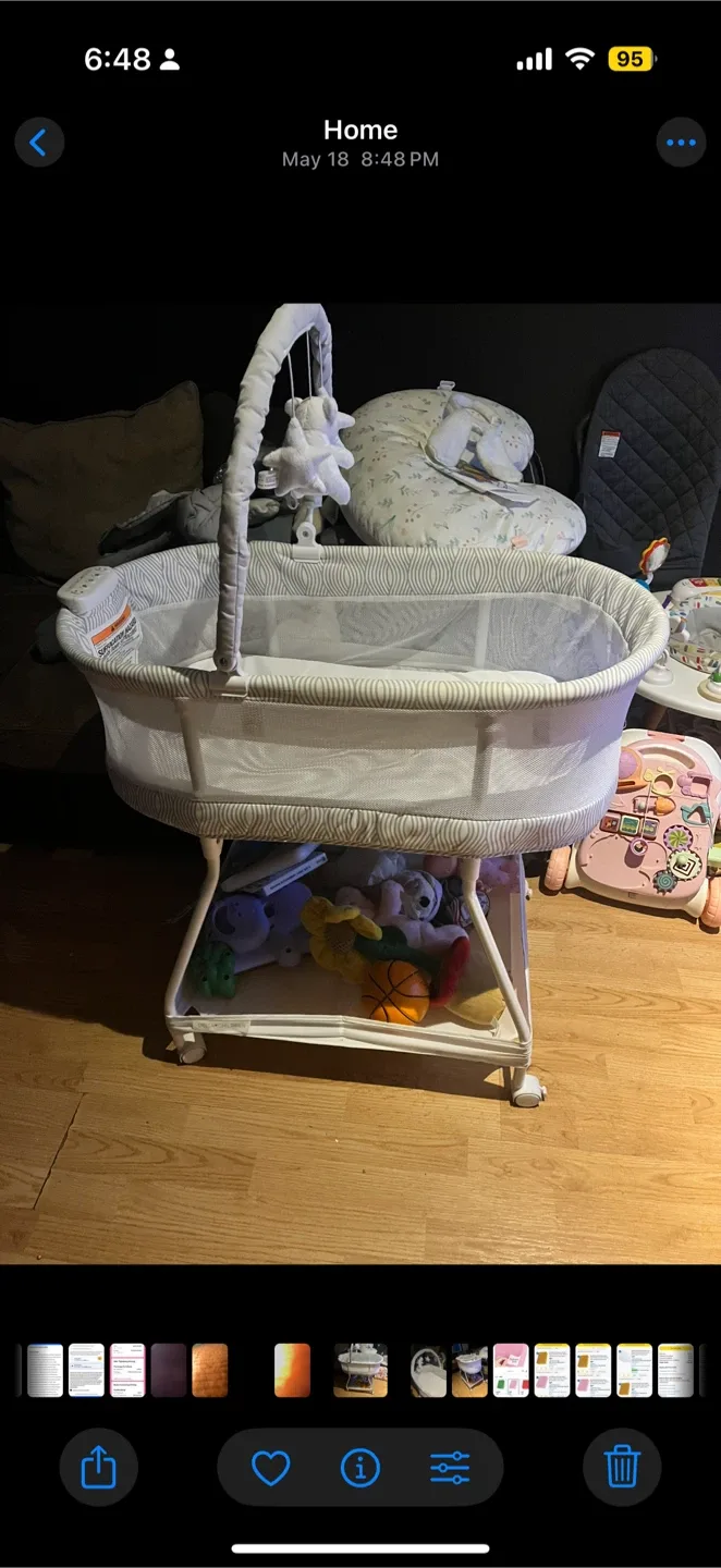 Bassinet for baby image indicator(3)