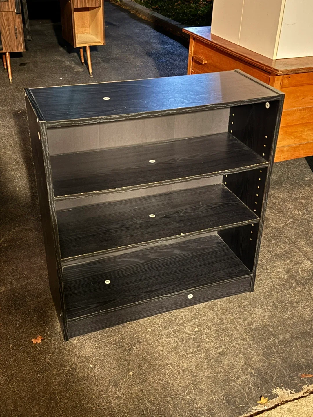 Black Wooden shoes shelf’s image indicator(3)