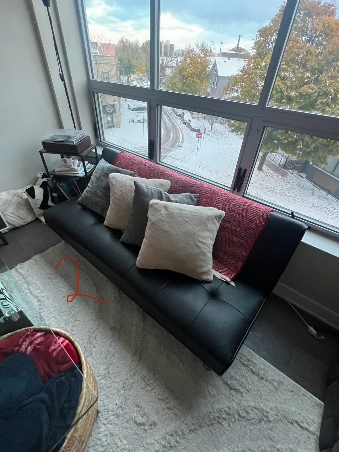Black Futon