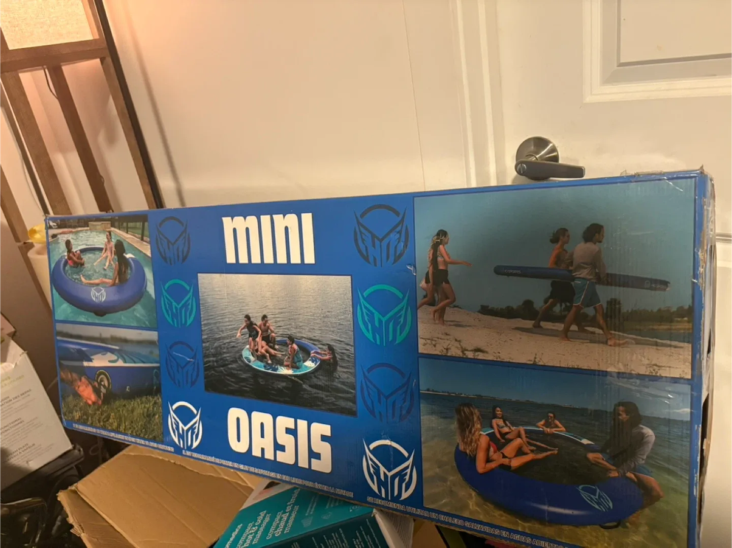 HO Sports Mini Oasis Inflatable Lounger - New in Box!