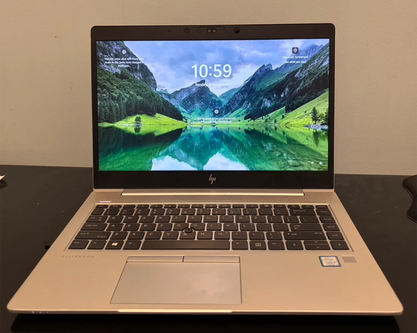 HP EliteBook Laptop - Silver