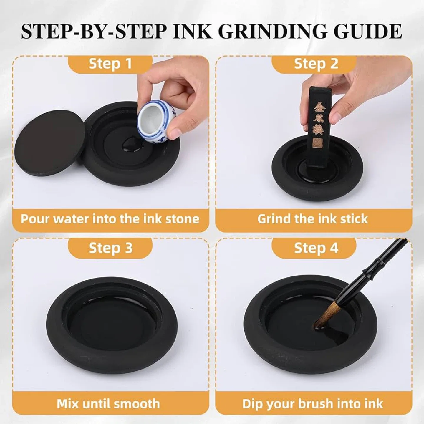 Elegant Calligraphy Set Chinese image indicator(9)