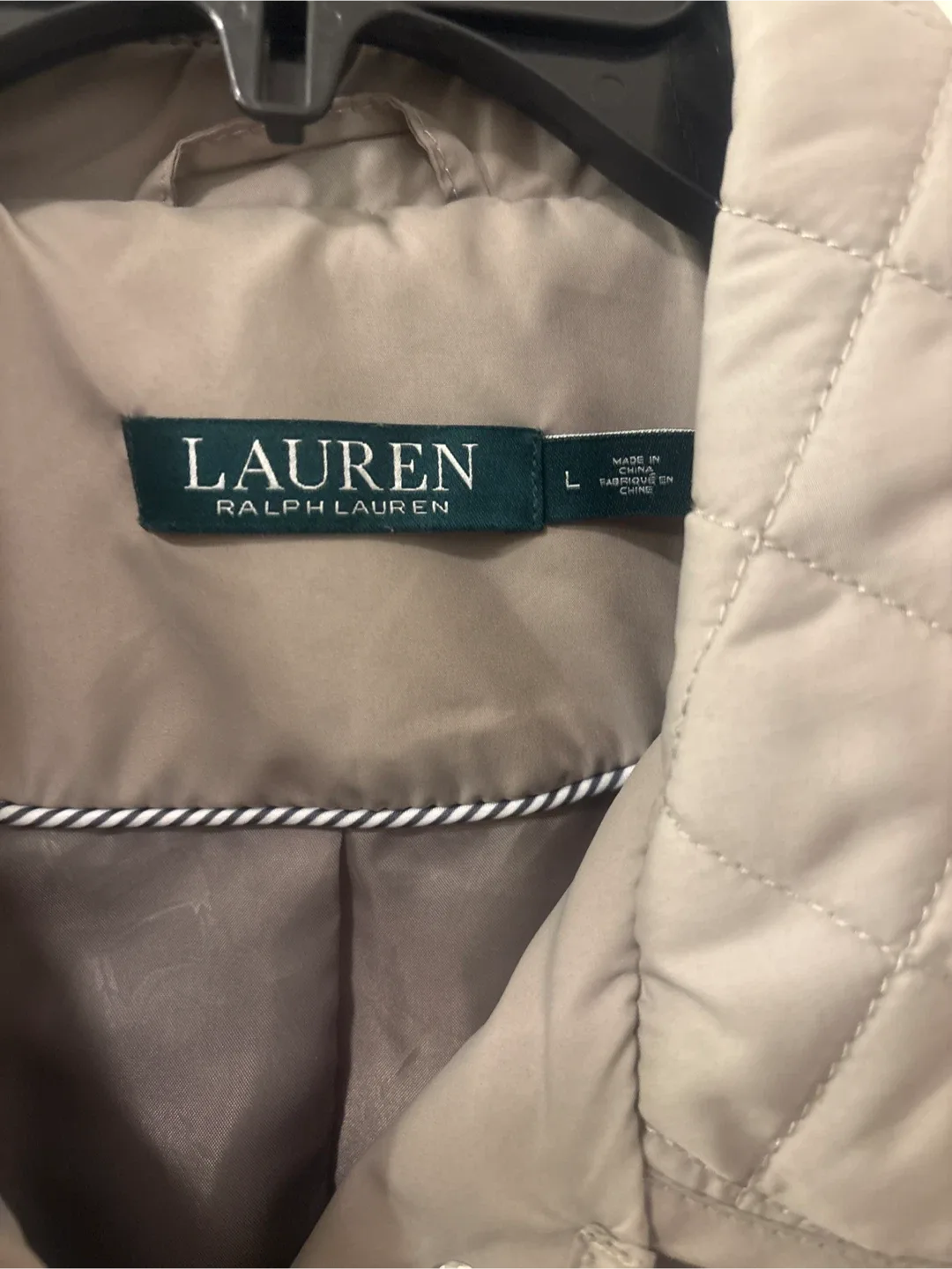 Lauren Ralph Lauren Quilted Jacket - Size L image indicator(2)