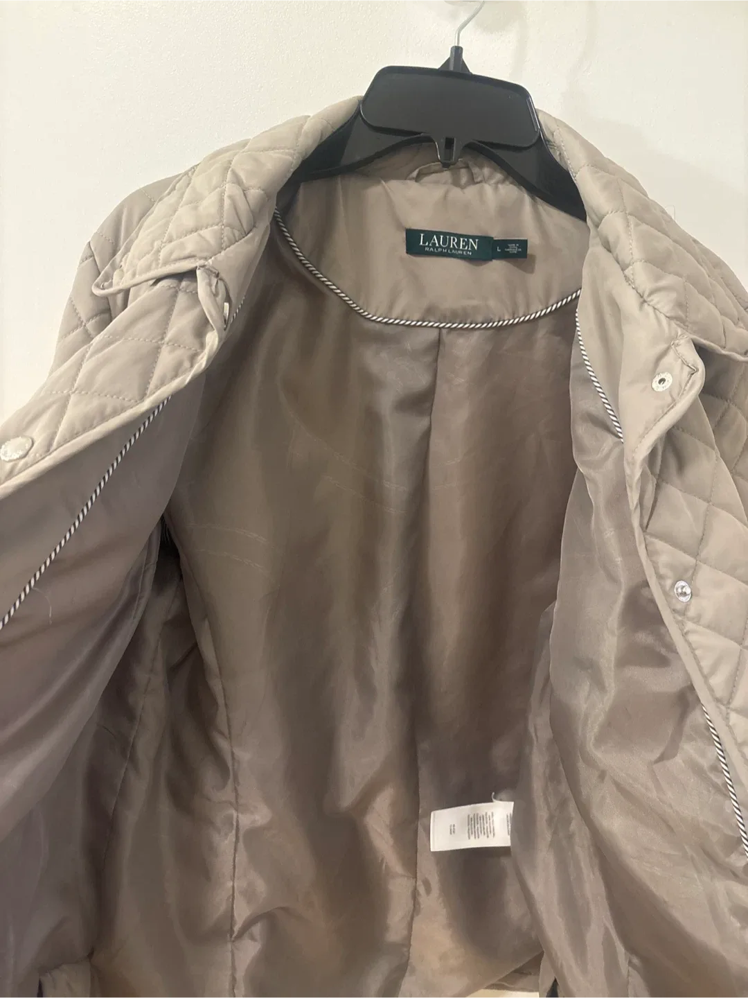 Lauren Ralph Lauren Quilted Jacket - Size L image indicator(9)