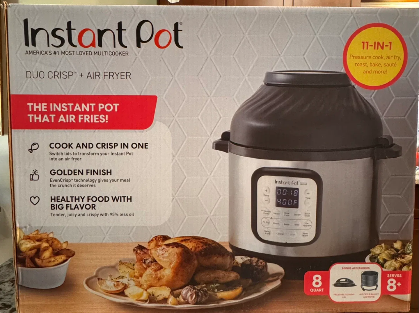 Instant pot with air fryer image indicator(2)