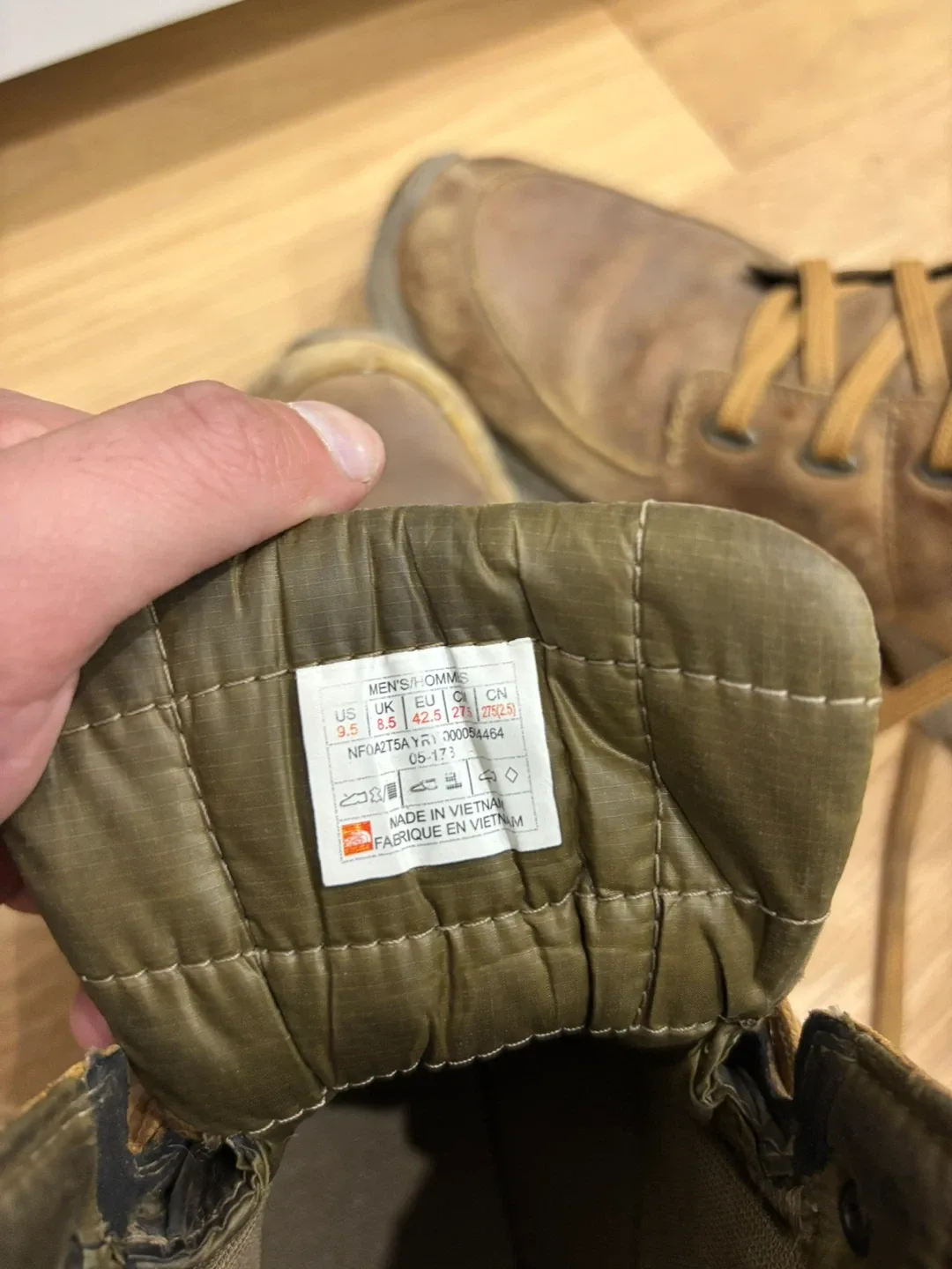 The North Face Leather Hiking Boots - Men's US 9.5 image indicator(3)