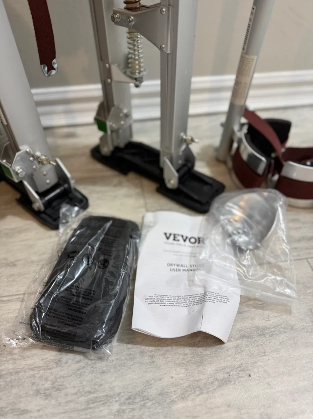 NEW Assembled Drywall Stilts, 18''-30” image indicator(4)