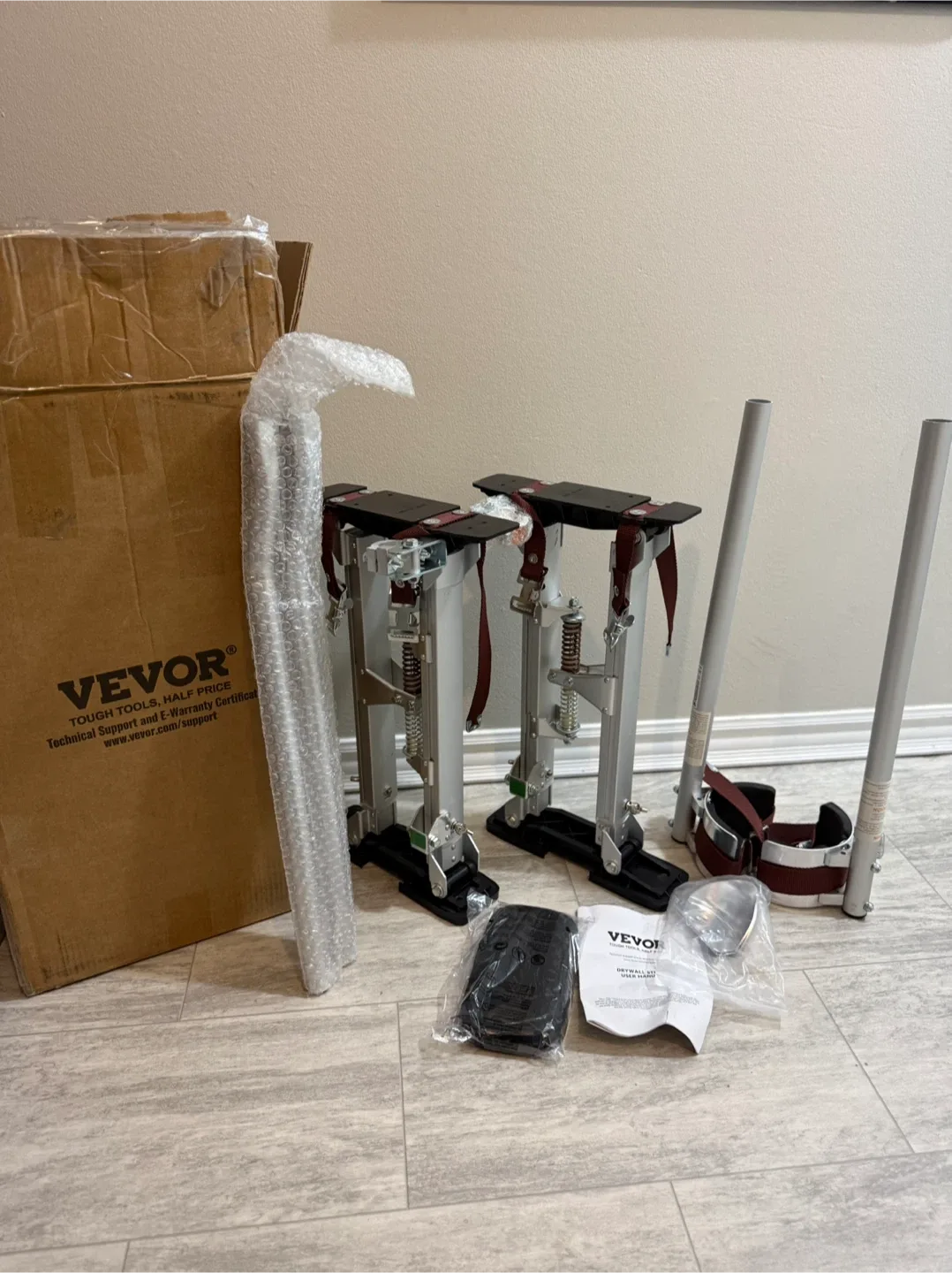 NEW Assembled Drywall Stilts, 18''-30”