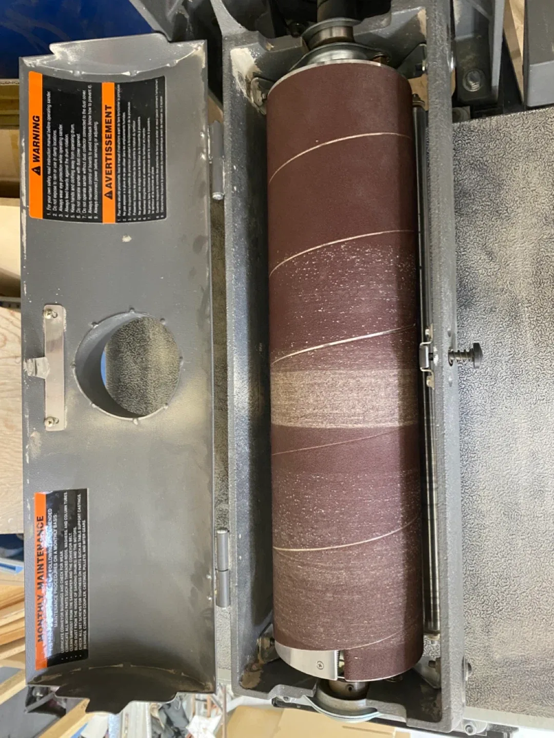 SuperMax 19-38 Combo Brush/Drum Sander image indicator(3)