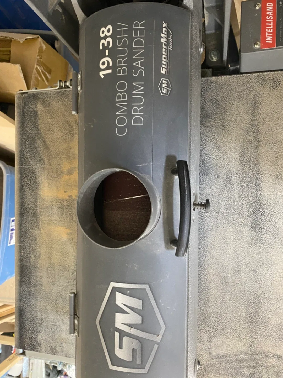 SuperMax 19-38 Combo Brush/Drum Sander image indicator(2)