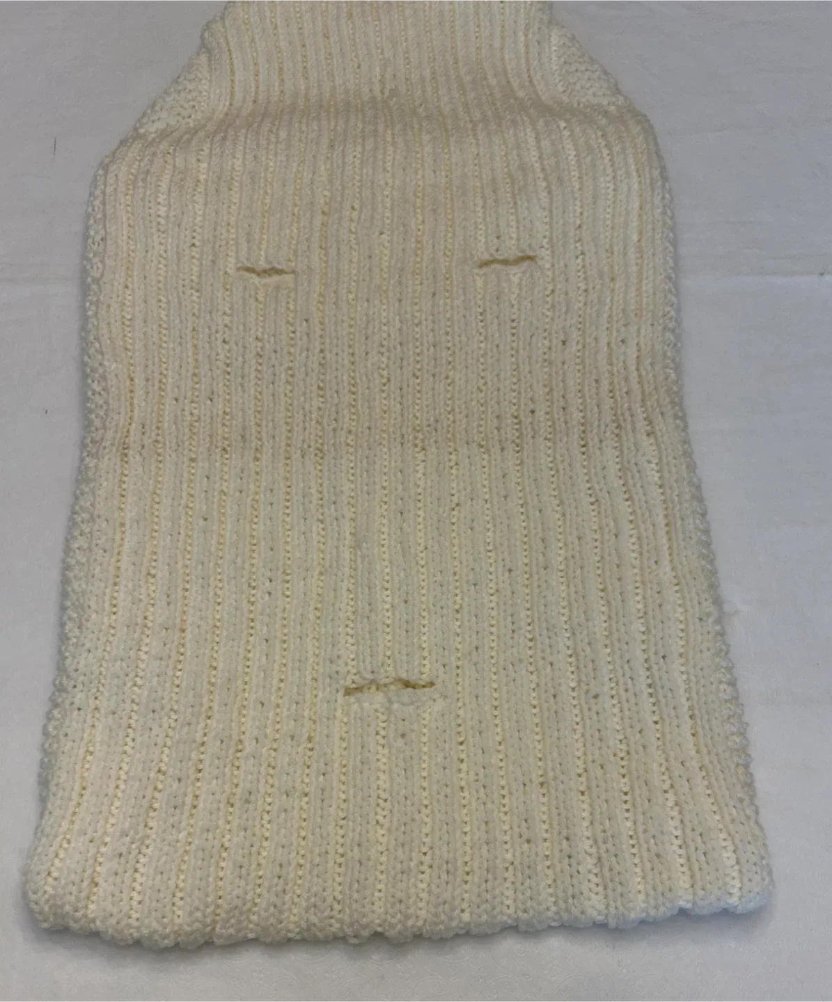 Hand Knit Baby Sleeping Bag, Cream image indicator(6)