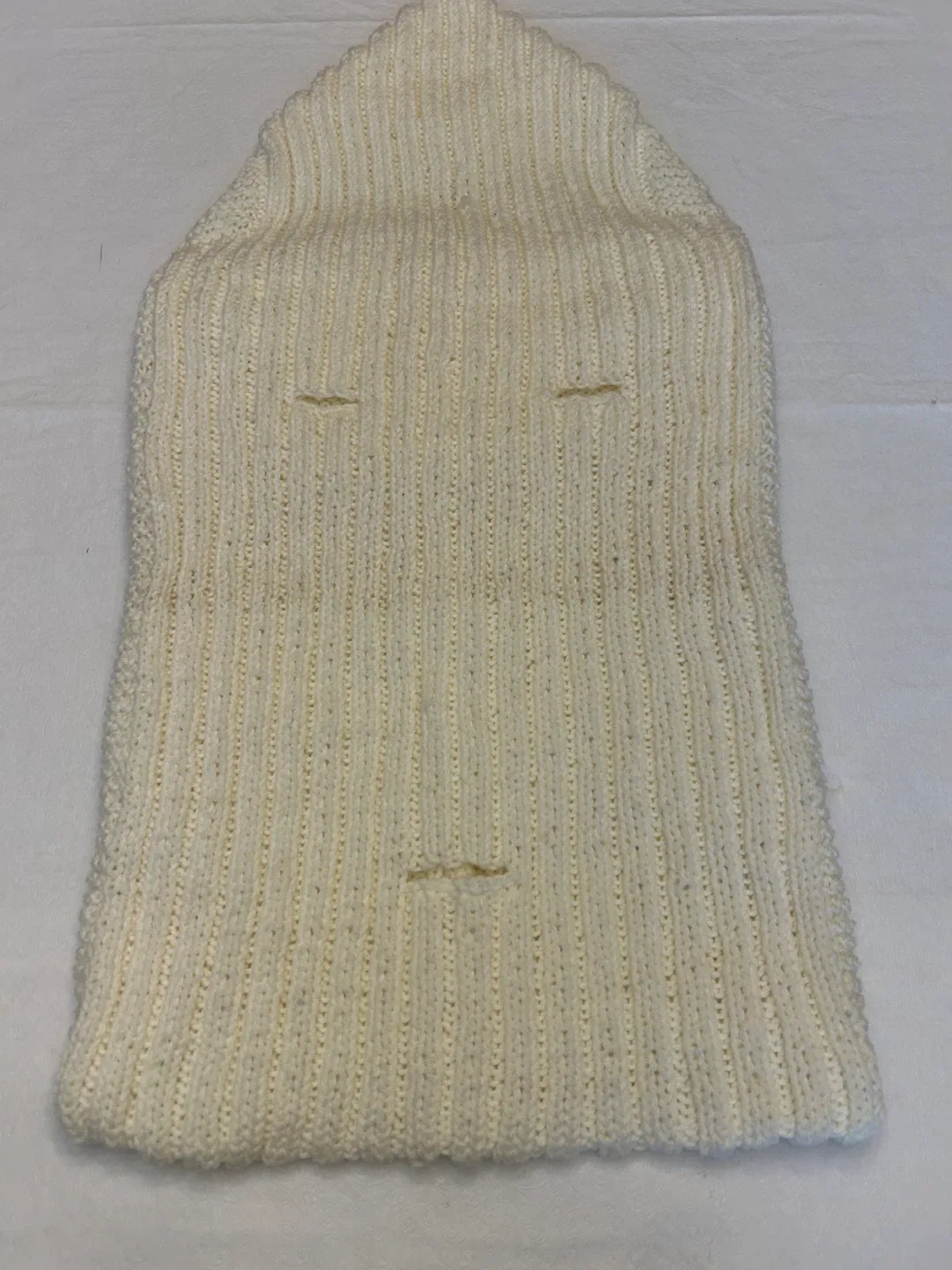 Hand Knit Baby Sleeping Bag, Cream image indicator(5)