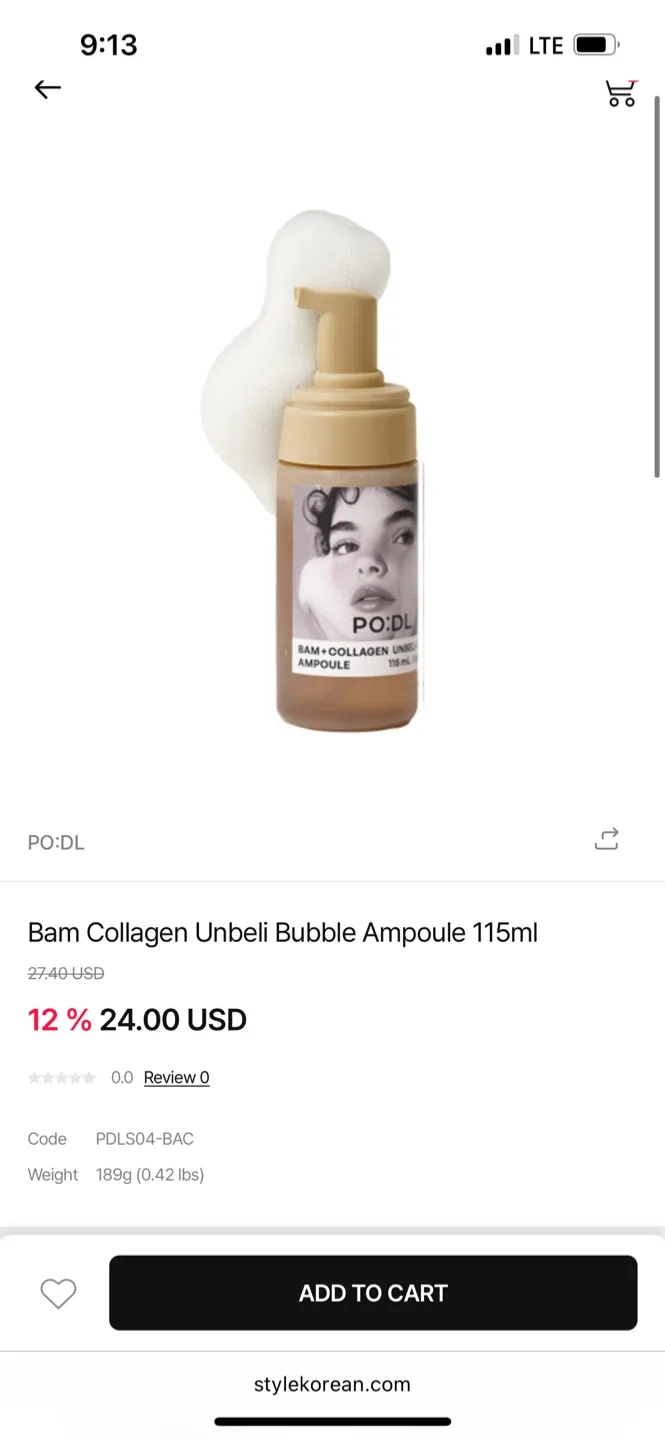PO:DL Bam Collagen Bubble Ampoule Serum 115ml image indicator(2)