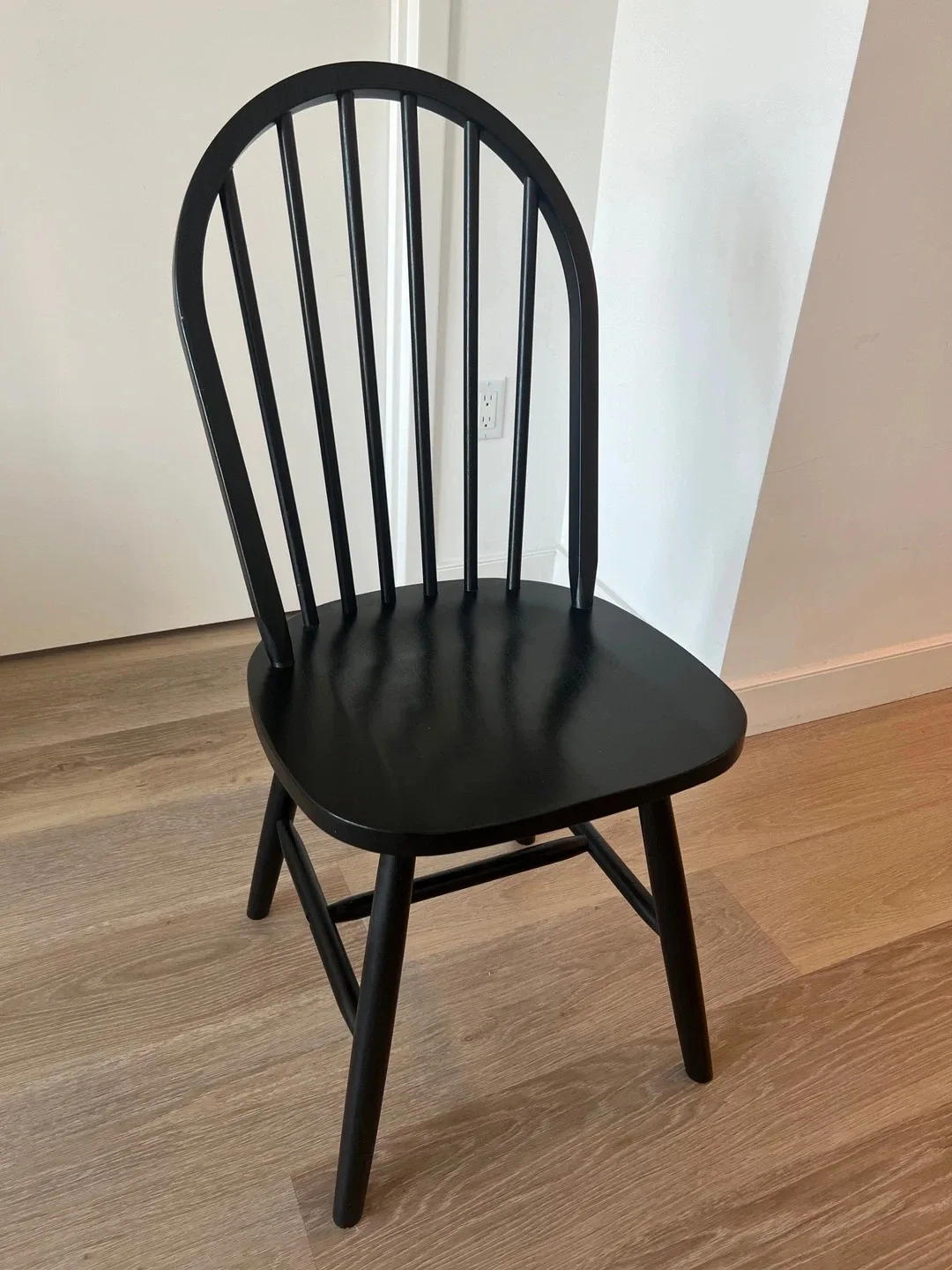 Windsor Style Black Dining Chair