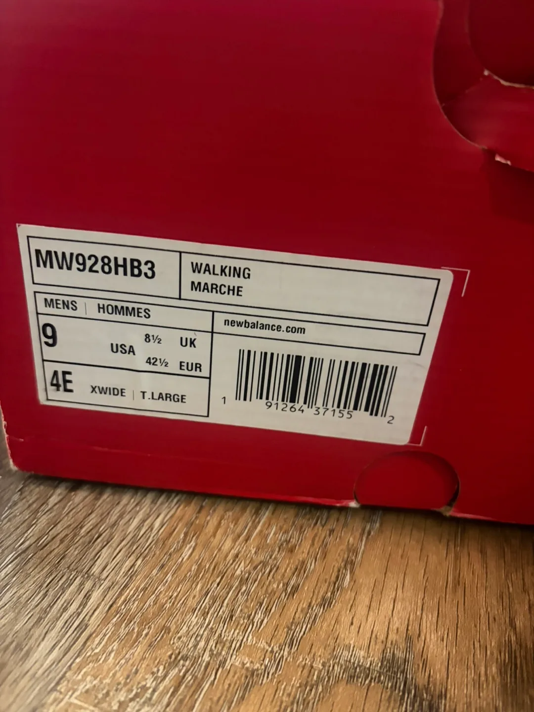 New Balance MW928HB3 Walking Shoes - Men's US 9 image indicator(3)