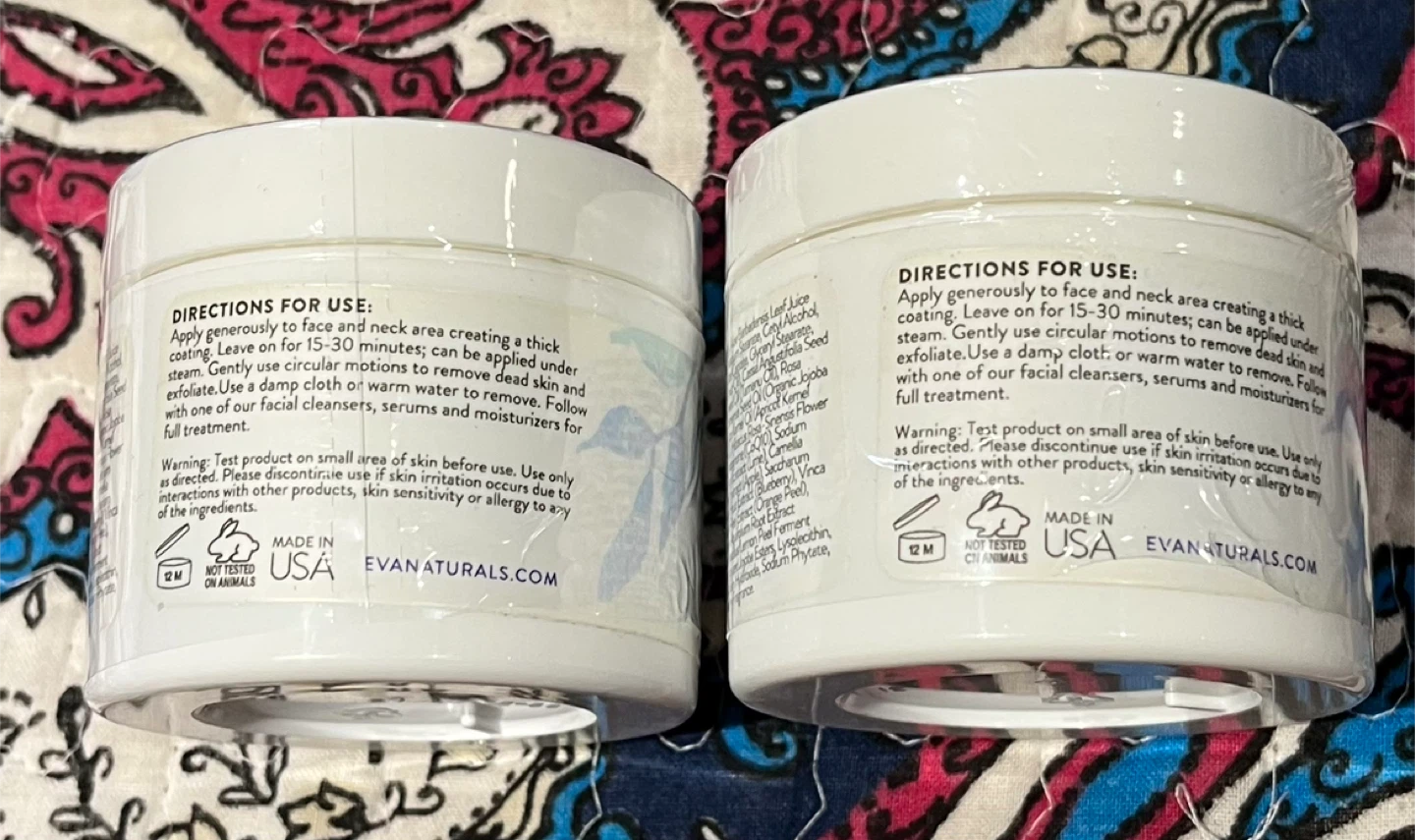Eva Naturals Blueberry Glo2 Oxygen Mask, 2oz - photo 2