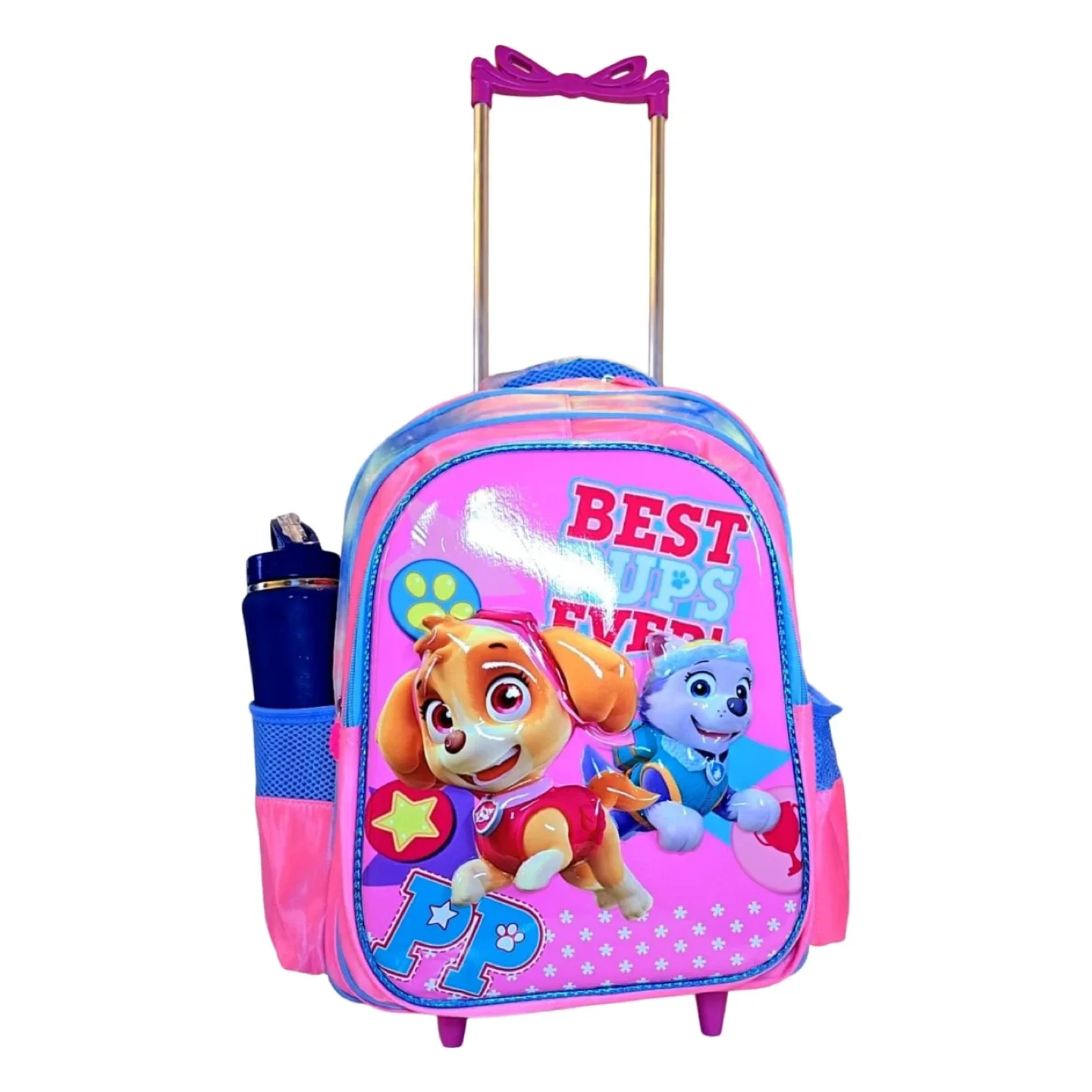 Kids Rolling Backpack - Stitch & Paw Patrol