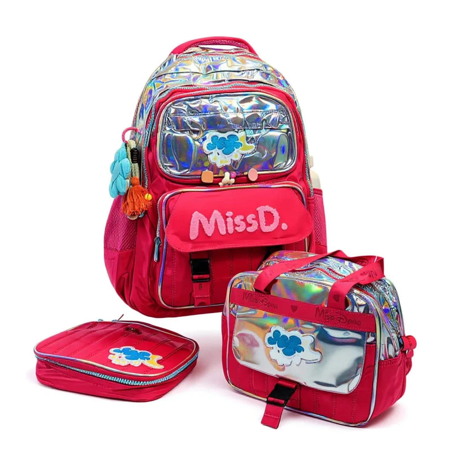 Kids Rolling Backpack - Stitch & Paw Patrol image indicator(5)